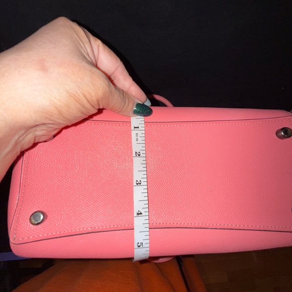 Coach Coral Leather Satchel and Matching Wallet - Picture 7 of 16